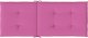vidaXL Poduszki na krzesła z wysokim oparciem, 6 szt., różowe, tkanina 6