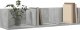 vidaXL vidaXL Szafki wiszące, 2 szt., szarość betonu, 75x18x16,5 cm 3