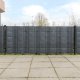 vidaXL vidaXL Parawany balkonowe, 10 szt., antracytowe, 255x19 cm, rattan PE 1