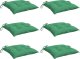 vidaXL vidaXL Poduszki na palety, 6 szt., zielone, 50x50x7 cm, tkanina Oxford 3