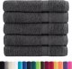 vidaXL vidaXL Ręczniki premium SOLUND, 25 szt., antracytowe, 100x200 cm 2