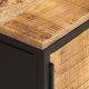 Listwa zasilająca vidaXL vidaXL Szafka pod TV, 110x35x40 cm, surowe lite drewno mango 7
