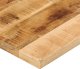 vidaXL Blat do stołu, 100x80x2,5 cm, prostokątny, surowe drewno mango 6