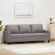 vidaXL vidaXL Sofa 3-osobowa, kolor taupe, 180 cm, tapicerowana tkaniną 1