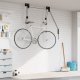 vidaXL vidaXL Podnośnik rowerowy z uchwytem sufitowym, 57 kg 2