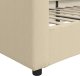 vidaXL vidaXL Sofa z funkcją spania, kremowa, 80x200 cm, obita tkaniną 6
