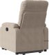 vidaXL vidaXL Podnoszony fotel masujący, rozkładany, taupe, mikrofibra 4