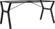 vidaXL vidaXL Nogi do stołu w kształcie litery Y, 160x80x73 cm, żeliwo 6