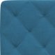 vidaXL Poduszka na wezgłowie, niebieska, 90 cm, aksamitna 8