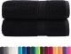 vidaXL vidaXL Ręczniczki premium SOLUND, 2 szt., czarne, 30x50 cm, 600 g/cm 2