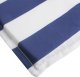 vidaXL Poduszka na leżak, niebiesko-białe paski, tkanina Oxford 6