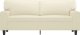 vidaXL vidaXL 2-osobowa sofa, kremowy, 140 cm, sztuczna skóra 3