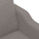 vidaXL vidaXL Sofa 2-osobowa, kolor taupe, 140 cm, tapicerowana tkaniną 6