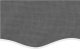 vidaXL Lambrekin do markizy, antracytowe paski, 4,5 m 3