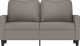 vidaXL Sofa 2-osobowa, kolor taupe, 120 cm, tapicerowana tkaniną 3