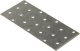 vidaXL Płytki perforowane, 40 szt., 2 mm, 140x60 mm, stal ocynkowana 1