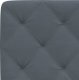 vidaXL Poduszka na wezgłowie, ciemnoszara, 180 cm, aksamitna 8