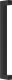 vidaXL vidaXL Uchwyty do szafek, 5 szt., czarne, 192 mm, stal nierdzewna 6