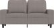 vidaXL Sofa 2-osobowa, kolor taupe, 120 cm, tapicerowana tkaniną 3