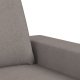 vidaXL Sofa 2-osobowa, kolor taupe, 120 cm, tapicerowana tkaniną 6