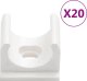 vidaXL vidaXL Rura elektroinstalacyjna z zaciskami, 16 mm, 10 m, PVC 3