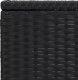 vidaXL vidaXL Stolik w kształcie litery C, czarny, 40x35x60 cm, polirattan 6