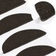 vidaXL vidaXL Samoprzylepne nakładki na schody, 10 szt., antracyt, 56x17x3 cm 1