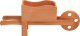 vidaXL vidaXL Donice w kształcie taczek, 2 szt., 47x15x19 cm, drewno jodłowe 4