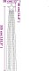 Pokrowiec vidaXL vidaXL Lampki choinkowe, 320 LED, kolorowe, 375 cm 10