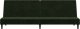 vidaXL vidaXL 2-osobowa kanapa, ciemnozielona, tapicerowana aksamitem 5