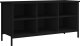 vidaXL vidaXL Szafka na buty, czarna, 100x35x50 cm, materiał drewnopochodny 1