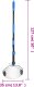 vidaXL vidaXL Narzędzie do zbierania orzechów, niebieskie, 127 cm, stal 4