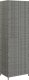 Szafa ogrodowa vidaXL Szafka ogrodowa, szara, 59x40x180 cm, rattan PE 6