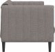 vidaXL vidaXL Sofa 3-osobowa, kolor taupe, tapicerowana tkaniną 5