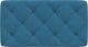 vidaXL vidaXL Poduszka na wezgłowie, niebieska, 80 cm, aksamitna 5
