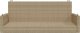 vidaXL vidaXL Ławka bujana, beżowa, 119x56x48 cm, polirattan 4