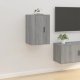 Listwa zasilająca vidaXL vidaXL Wiszące szafki TV, 2 szt., szary dąb sonoma, 40x34,5x60 cm 3