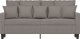 vidaXL vidaXL Sofa 2-osobowa, kolor taupe, 140 cm, tapicerowana tkaniną 3