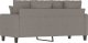 vidaXL vidaXL Sofa 2-osobowa, kolor taupe, 140 cm, tapicerowana tkaniną 5