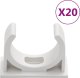 vidaXL vidaXL Rura elektroinstalacyjna z zaciskami, 30 mm, 10 m, PVC 3