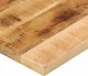 vidaXL Blat do stolika, 90x80x2,5 cm, prostokątny, surowe drewno mango 6
