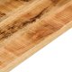 vidaXL Blat do stolika, 90x80x2,5 cm, prostokątny, surowe drewno mango 7