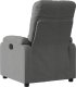 vidaXL Rozkładany fotel, ciemnoszary, obity mikrofibrą 3