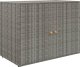 Szafa ogrodowa vidaXL vidaXL Szafka ogrodowa, szara, 100x55,5x80 cm, rattan PE 2