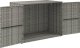 Szafa ogrodowa vidaXL vidaXL Szafka ogrodowa, szara, 100x55,5x80 cm, rattan PE 3