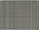 Szafa ogrodowa vidaXL vidaXL Szafka ogrodowa, szara, 100x55,5x80 cm, rattan PE 4