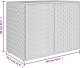 Szafa ogrodowa vidaXL vidaXL Szafka ogrodowa, szara, 100x55,5x80 cm, rattan PE 8