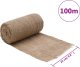 vidaXL Tkanina jutowa w rolce, 0,25x100 m, 100% juta, 200 g/m 7