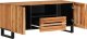 Listwa zasilająca vidaXL vidaXL Szafka pod telewizor, 100x34x46 cm, lite drewno akacjowe 5