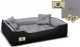 AIO Europe Legowisko Prestige dla psa, kota 40x30 / 55x45 cm szaro-czarne 1
